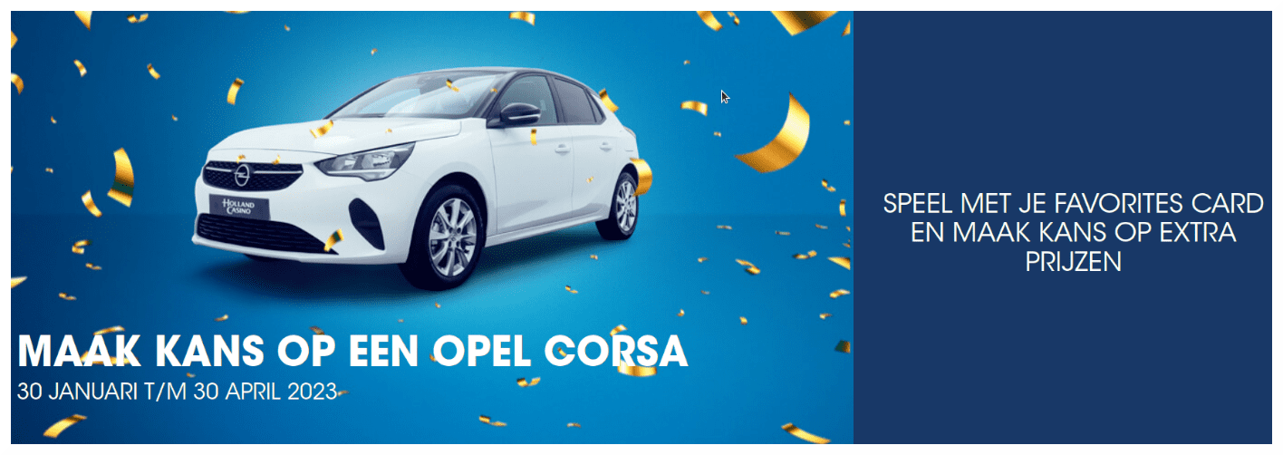 Winactie Opel Corsa of € 10.000,-