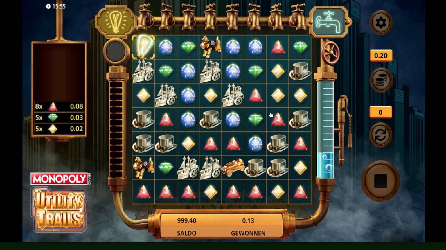 Monopoly Utility Trails slots