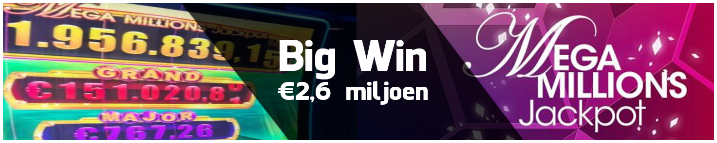 Big Win €2,6 miljoen in Holland Casino Zandvoort
