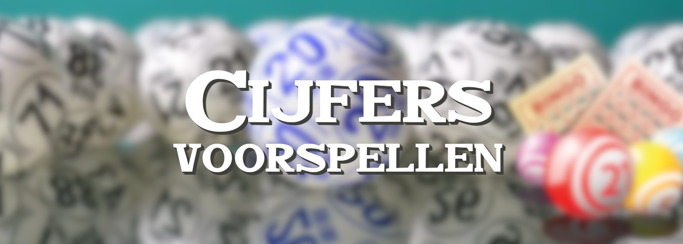 Kan ik nummers en cijfers voorspellen?