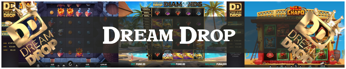 Dream Drop Jackpot minimaal €500.000
