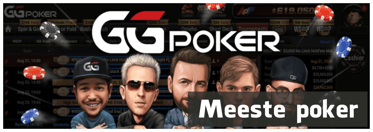 GGpoker meeste poker