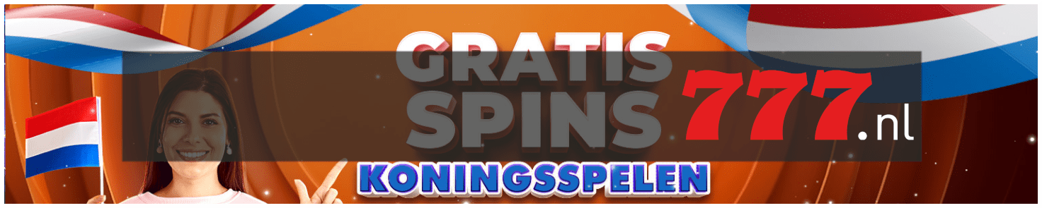 20 gratis spins Koningsspelen promo bij 777