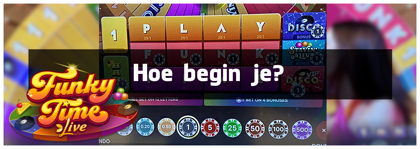 Hoe begin je Funky Time?