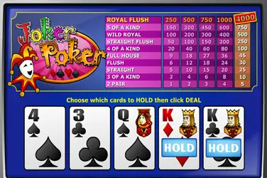 Gratis Joker Poker online spelen