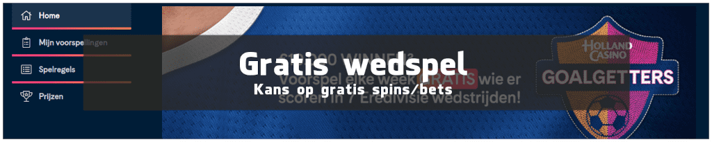 €5 Free Bet en 25 Free Spins winnen bij Holland Casino