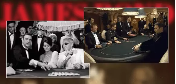 Beste filmscènes in casino James Bond