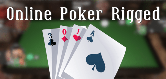 Word online poker gemanipuleerd? Rigged?