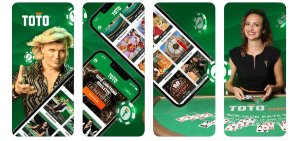 Nieuwe Live Casino app van Toto Casino