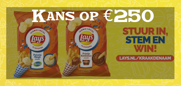 Kraak de Naam Lays en win €250