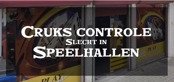 Cruks controle speelhallen slecht en gebrekkig