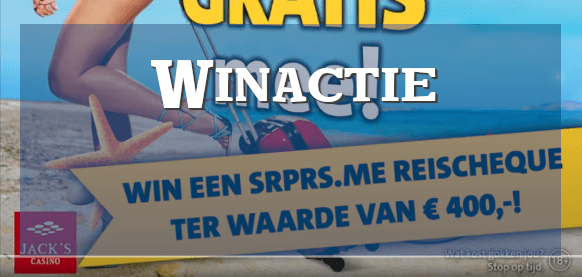 Win een reischeque bij Jack's