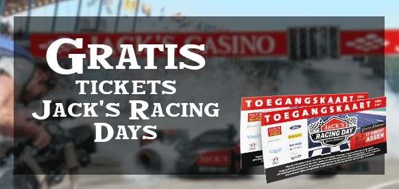 Gratis tickets Jack's Racing Day