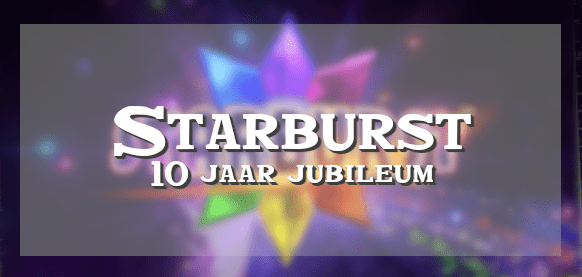 Starburst slots jubileum 10 jaar geschiedenis