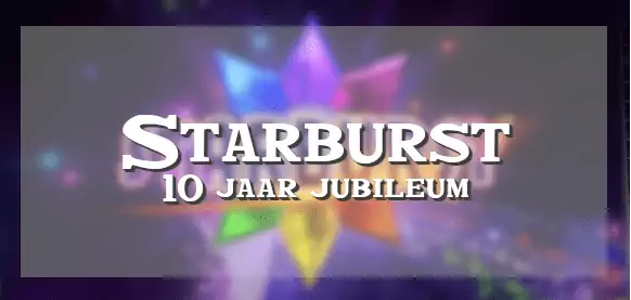 Starburst slots jubileum 10 jaar