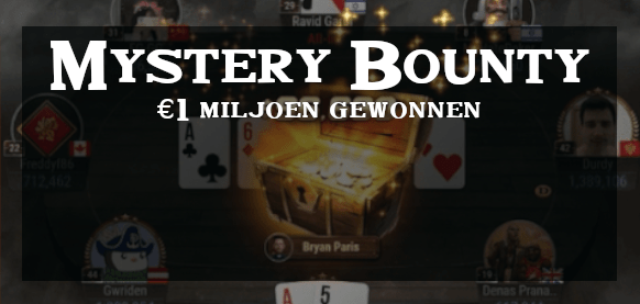 Scott Ball wint €1 miljoen Mystery Bounty op GGpoker