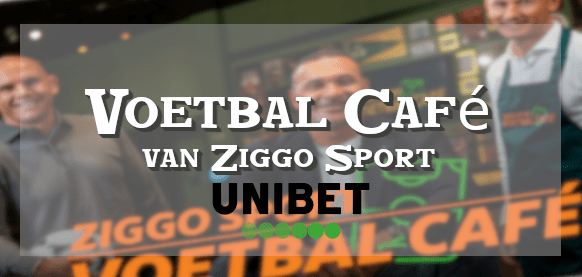 Ziggo Sport Voetbal Café heeft Unibet als sponsor