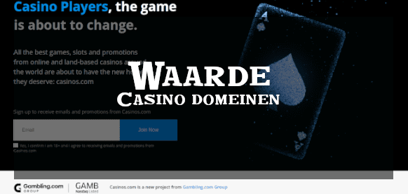 Miljoenen verdienen met Casino domeinnamen