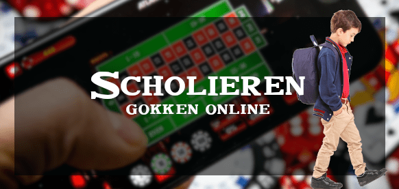 Scholieren gokken online!