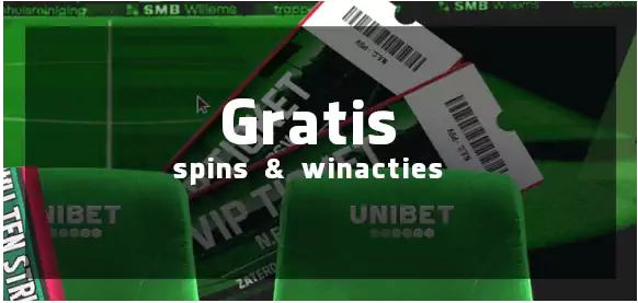 Unibet gratis spins & winacties