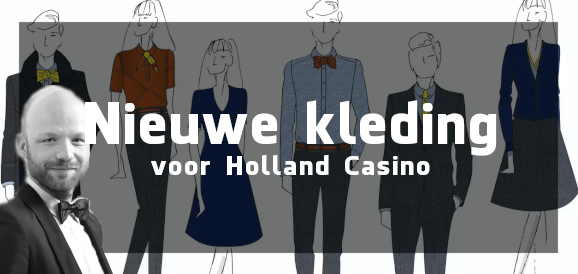 Nieuwe werkkleding Holland Casino van Mattijs van Bergen