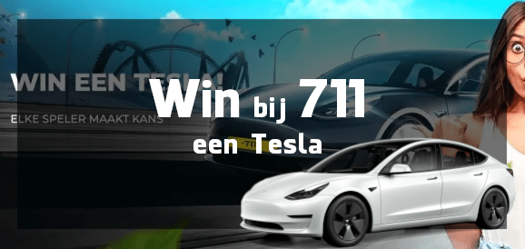 Winactie: Win een auto Tesla bij 711 Casino