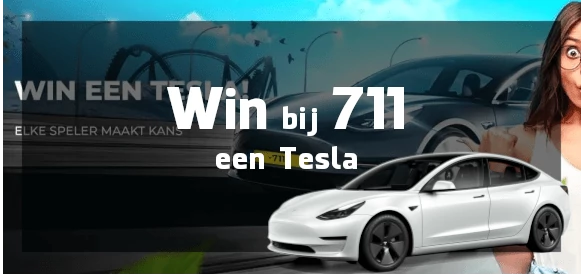 Winactie: Win een auto Tesla bij 711 Casino