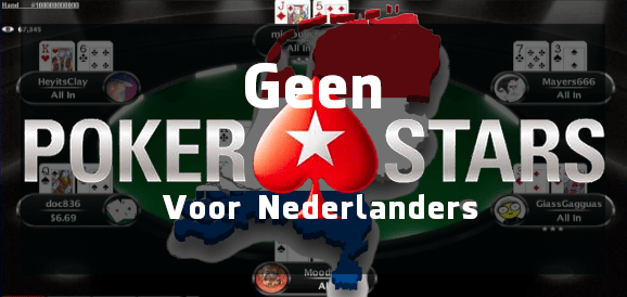 Pokerstars niet legaal in Nederland komende tijd