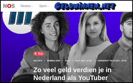 Verdien geld met het maken van Youtube filmpjes