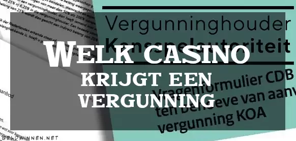 Welke casino's krijgen een vergunning op 1 oktober 2021?