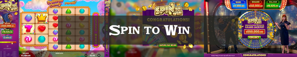 Spin to Win jackpot