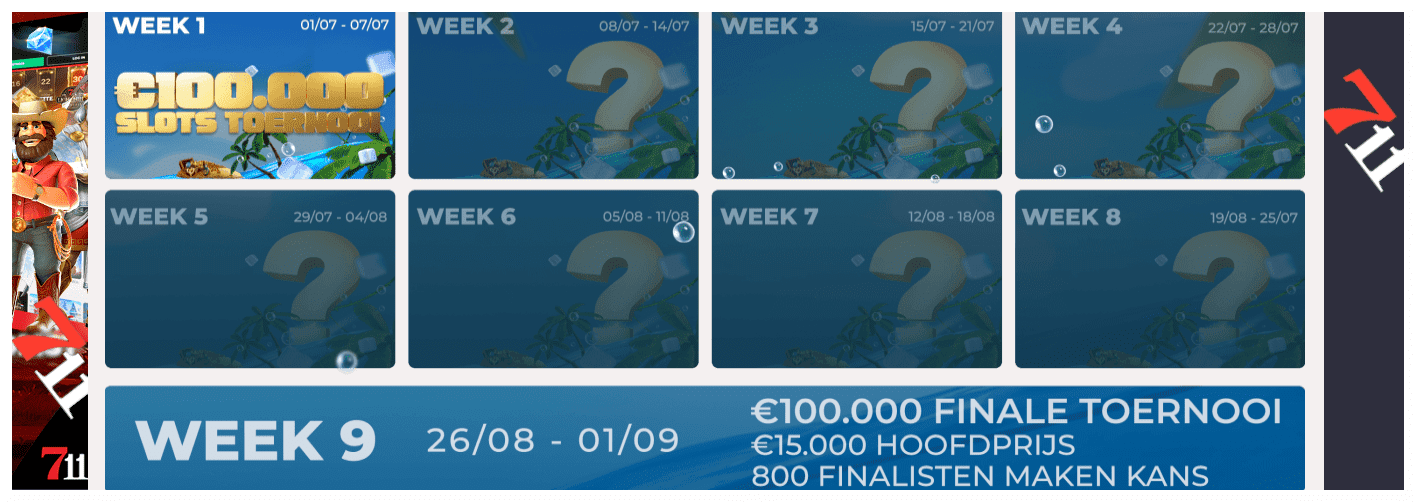 € 500.000 prijzenpot Summer Festival bij 711