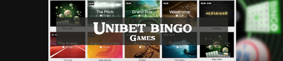 Unibet bingo games