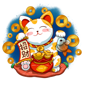 Lucky cat 888