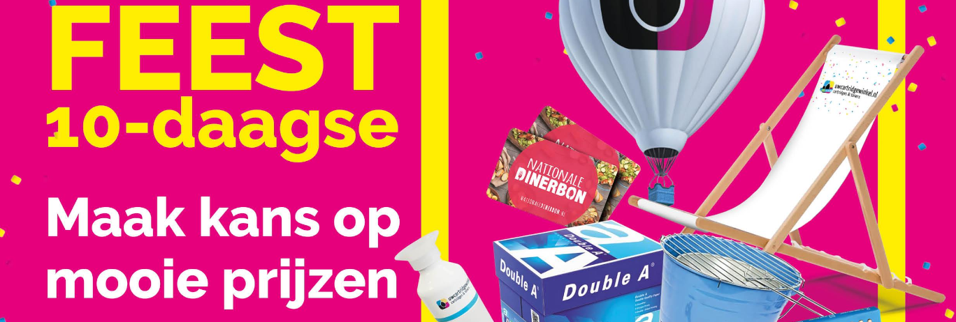 Voorbeeld prijsvraag winactie