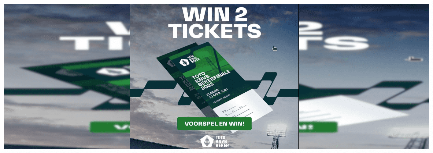 Voorspel en win voetbaltickets bij TOTO